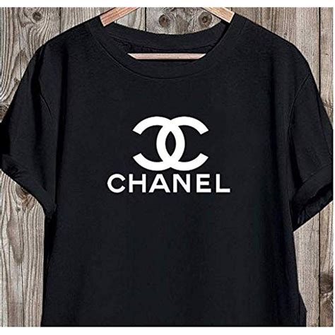 chanel logo t shirt amazon|chanel t shirt flamingo.